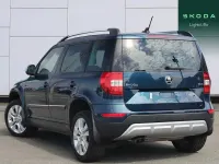 Used Skoda Yeti Outdoor Drive 108 HP (79 kW) 2017 Blue SUV