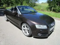 Used Audi A5 Cabriolet S-Line 2011 Brown Cabriolet