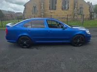 Used Skoda Octavia vRS 200 HP (147 kW) 2011 Blue Hatchback