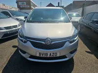 Used Vauxhall Zafira 140 HP (102 kW) 2018 Silver MPV