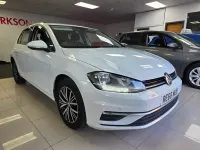 Used VW Golf VII SE 115 HP (84 kW) 2018 White Hatchback