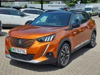 Used Peugeot e-2008 Premium 100 kW (136 HP) 2021 Orange SUV