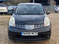 Used Nissan Note Visia 88 HP (64 kW) 2008 Black Hatchback