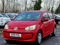 Used VW up! move up! 59 HP (43 kW) 2015 Red Hatchback