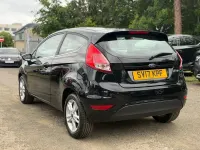 Used Ford Fiesta Zetec 82 HP (60 kW) 2017 Black Hatchback