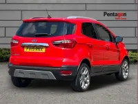 Used Ford Ecosport Titanium 125 HP (91 kW) 2019 Red SUV