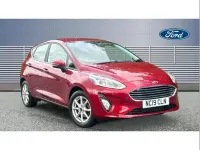 Used Ford Fiesta Zetec 84 HP (61 kW) 2019 Red Hatchback