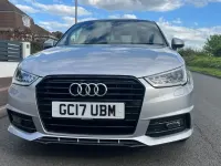 Used Audi A1 Sportback Black Edition 2017 Silver Hatchback