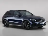 Used Mercedes GLC220 AMG 170 HP (125 kW) 2019 Blue SUV