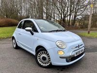 Usado Fiat 500 Lounge 69 HP (50 kW) 2009 Azul Cabrios