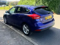 Used Ford Focus Titanium 120 HP (88 kW) 2015 Blue Hatchback