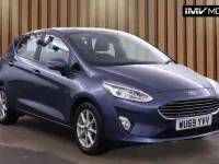 Used Ford Fiesta Zetec 2019 Blue Hatchback