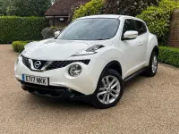 Used Nissan Juke N-Connecta 115 HP (84 kW) 2017 White SUV