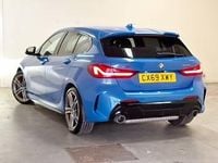 Used BMW M135 Comfort Edition 306 HP (225 kW) 2019 Blue Hatchback