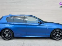 Used BMW 118 M Sport 136 HP (100 kW) 2019 Blue Hatchback