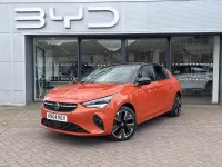 Used Vauxhall Corsa-e Elite 98 kW (134 HP) 2021 Orange Hatchback
