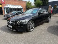 Used Mercedes E220 AMG line 194 HP (142 kW) 2017 Black Coupe
