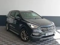 Used Hyundai Santa Fe Premium 200 HP (147 kW) 2017 Blue SUV