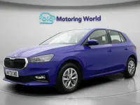 Used Skoda Fabia Comfort 110 HP (80 kW) 2023 Blue Hatchback