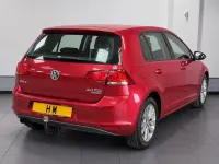 Used VW Golf VII SE 150 HP (110 kW) 2013 Red Hatchback