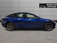 Used Tesla Model 3 Standard Range Plus 366 kW (498 HP) 2021 Blue Sedan