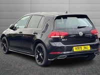 Used VW Golf VII R-line 150 HP (110 kW) 2019 Black Hatchback