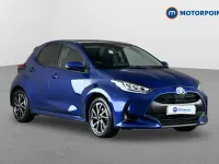 Used Toyota Yaris Hybrid Design 2021 Blue Hatchback