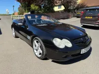 Used Mercedes SL500 2003 Black Cabriolet