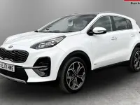 Used Kia Sportage GT-Line S 136 HP (100 kW) 2021 White SUV