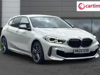 Used BMW M135 Comfort Edition 306 HP (225 kW) 2022 White Hatchback