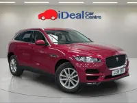 Used Jaguar F-Pace Prestige 180 HP (132 kW) 2018 Red SUV
