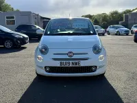 Used Fiat 500 Lounge 69 HP (50 kW) 2019 White Hatchback