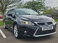 Used Lexus CT200h 2015 Black Hatchback