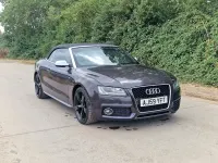 Used Audi A5 Cabriolet S-Line 170 HP (125 kW) 2009 Grey Cabriolet