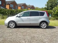 Used Nissan Note Tekna 110 HP (80 kW) 2008 Silver Hatchback