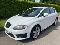 Used Seat Leon FR 170 HP (125 kW) 2012 White Hatchback