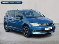 Begagnad VW Touran SEL 150 HK (110 kW) 2020 Blå Minibuss