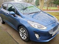Used Ford Fiesta Titanium 125 HP (91 kW) 2019 Blue Hatchback