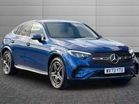 Used Mercedes GLC300 AMG line 258 HP (189 kW) 2023 Spectral blue Coupe