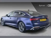 Used Audi A5 S-Line 147 HP (108 kW) 2024 Blue Hatchback