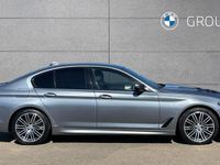 Used BMW 520 M Sport 190 HP (139 kW) 2018 Blue Sedan