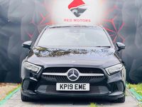Used Mercedes A180 136 HP (100 kW) 2019 Black Hatchback