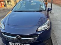 Used Vauxhall Corsa 75 HP (55 kW) 2017 Blue Hatchback
