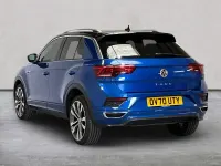 Used VW T-Roc R-line 150 HP (110 kW) 2020 Blue SUV