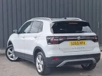 Used VW T-Cross SEL 115 HP (84 kW) 2019 White SUV