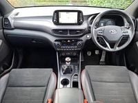Used Hyundai Tucson N Line 136 HP (100 kW) 2019 Black SUV