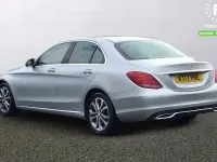 Used Mercedes C220 170 HP (125 kW) 2016 Silver Sedan