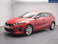Used Kia Ceed 134 HP (98 kW) 2021 Red Hatchback