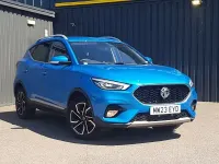 Used MG ZS Exclusive 111 HP (81 kW) 2023 Blue SUV