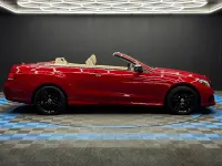 Used Mercedes E220 AMG line 2015 Red Cabriolet